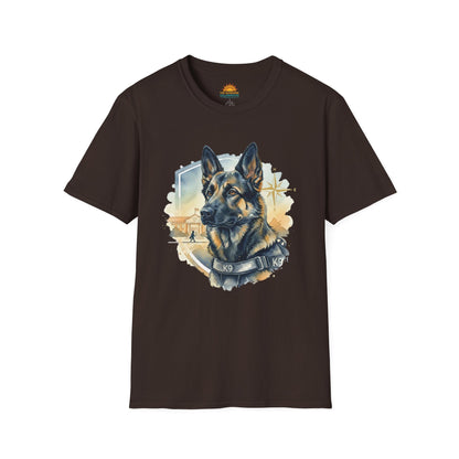 K9 German Shepherd Tribute T‑Shirt – Police Dog Memorial Tee - The Protector