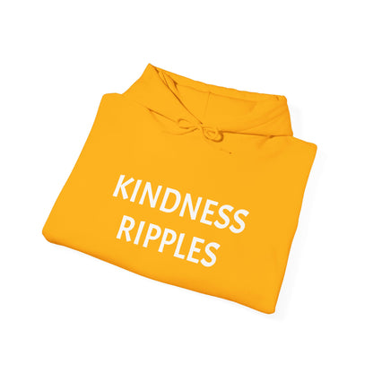 Kindness Ripples Unisex Heavy Blend Hooded Sweatshirt - Cozy and Inspiring Gift