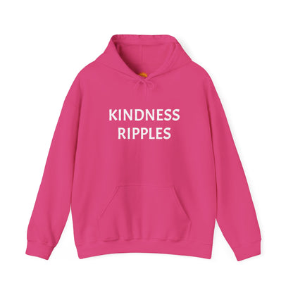 Kindness Ripples Unisex Heavy Blend Hooded Sweatshirt - Cozy and Inspiring Gift