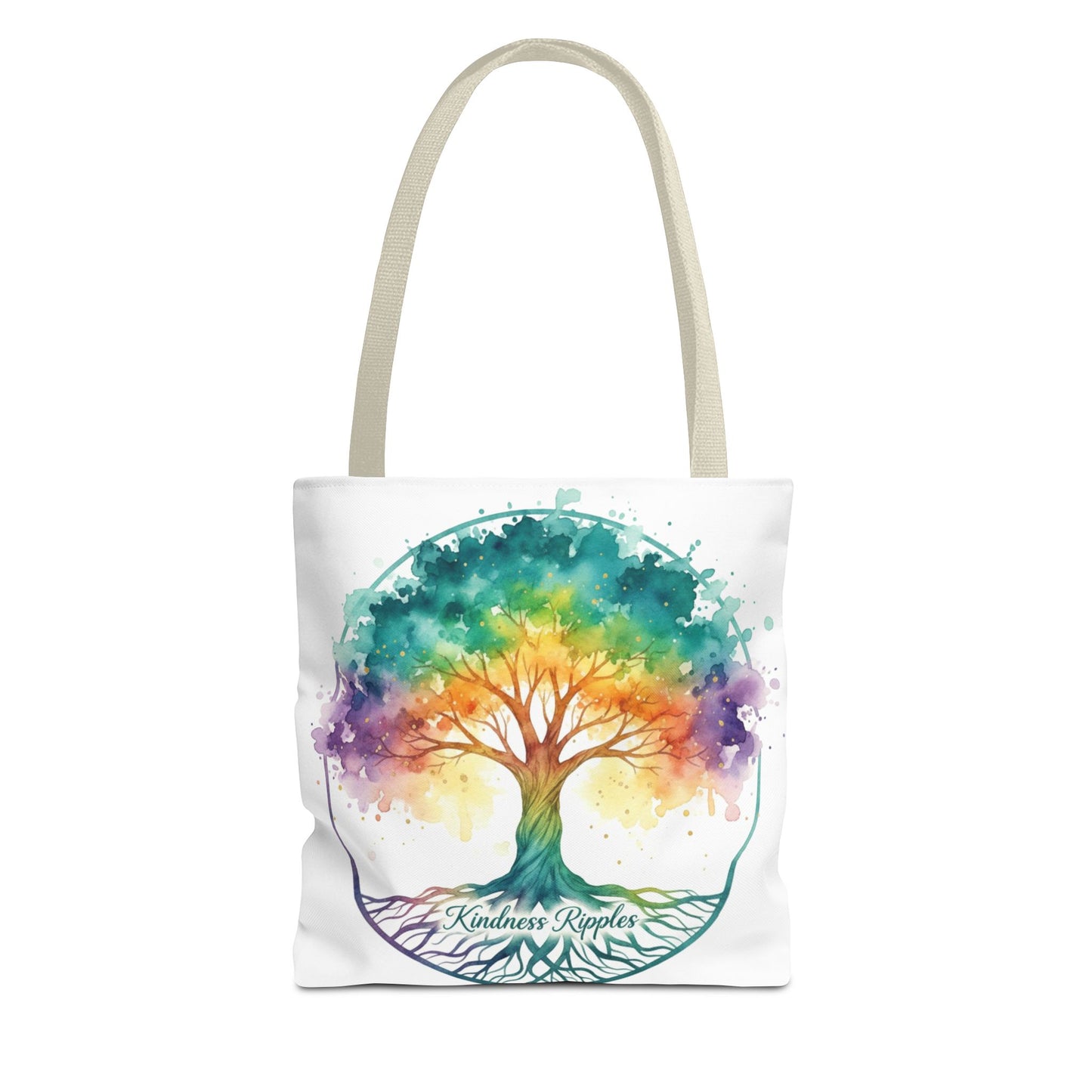 Colorful Kindness Tree Tote Bag