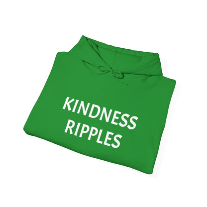 Kindness Ripples Unisex Heavy Blend Hooded Sweatshirt - Cozy and Inspiring Gift