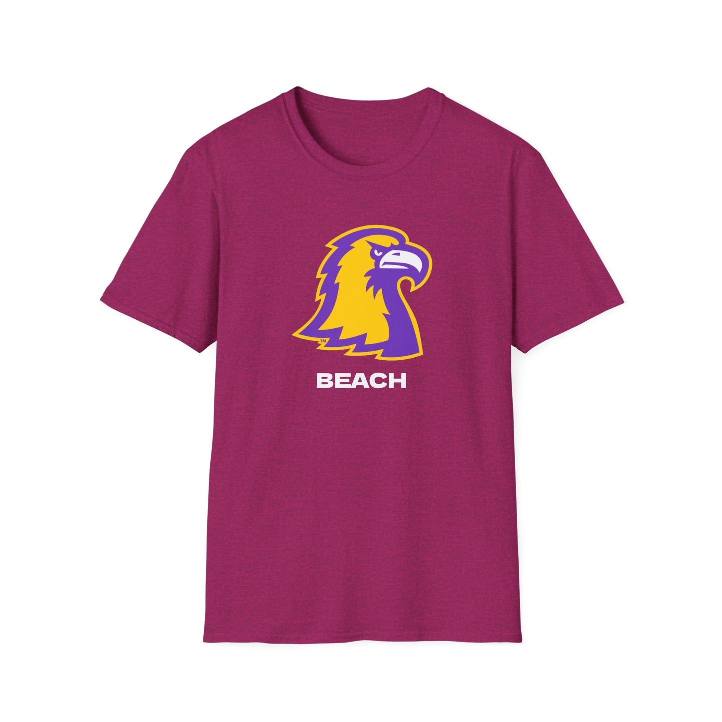 Beach Eagle Graphic T‑Shirt — 'TTU Beach' Vintage Logo Tee