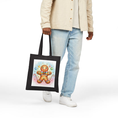 Gingerbread Cookie Holiday Tote Bag