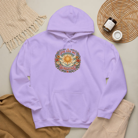 You Are My Sunshine Floral Hoodie