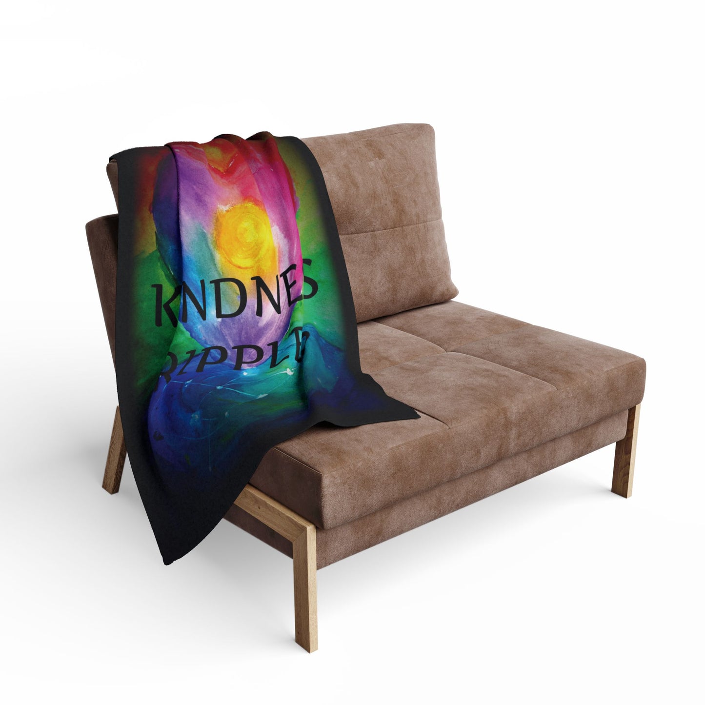 Fleece Blanket - Kindness Ripples Design