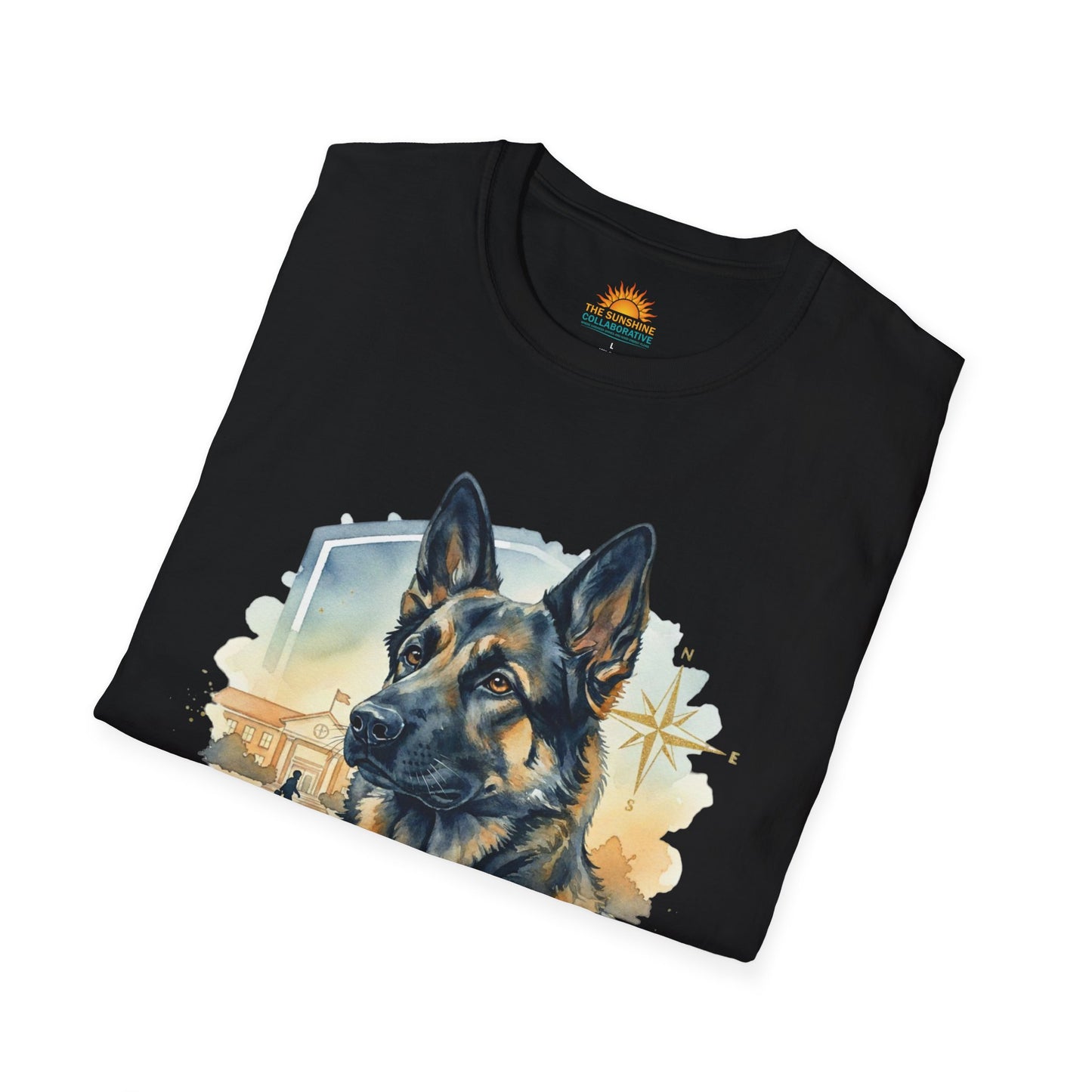 K9 German Shepherd Tribute T‑Shirt – Police Dog Memorial Tee - The Protector
