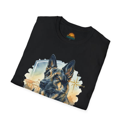 K9 German Shepherd Tribute T‑Shirt – Police Dog Memorial Tee - The Protector