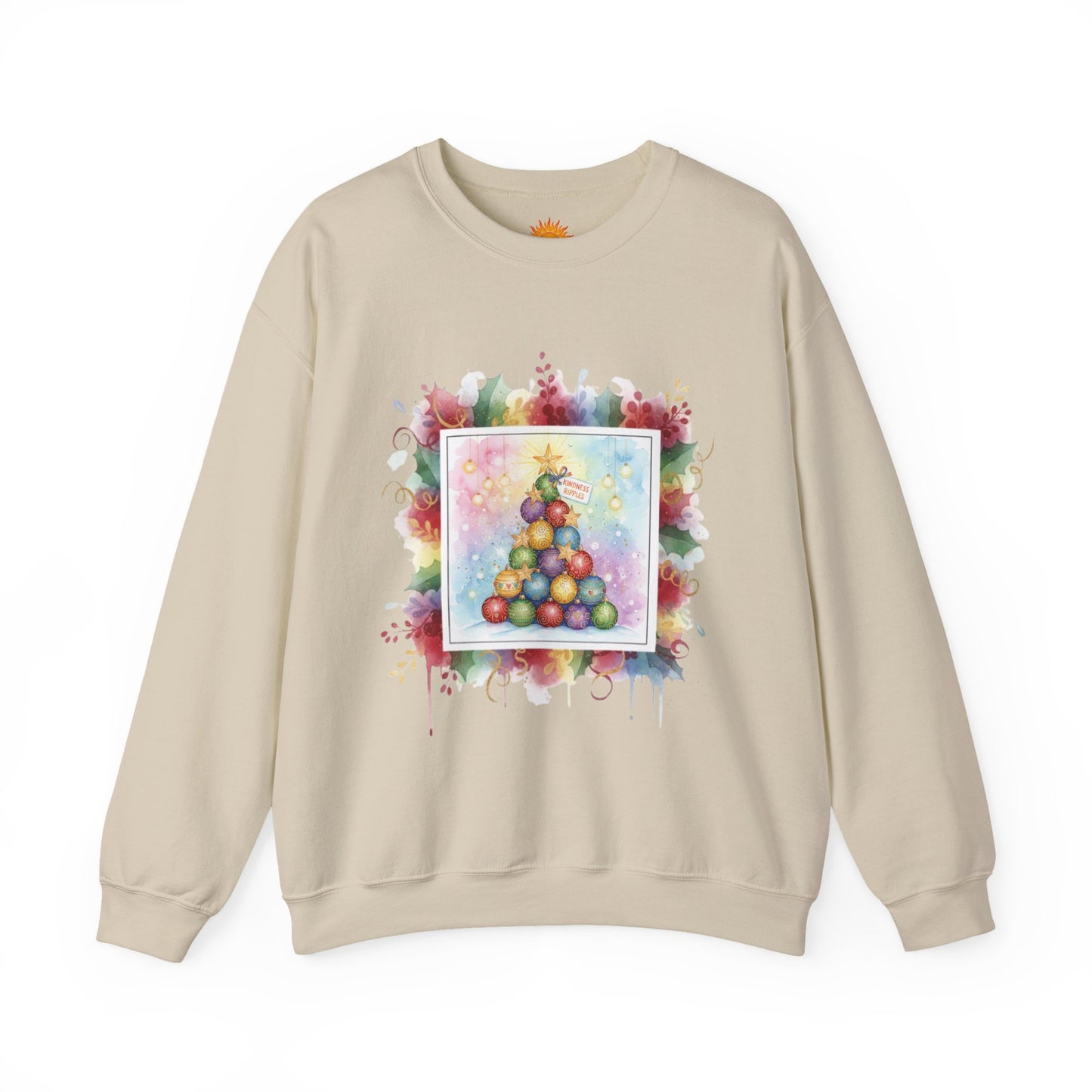 “Festive Ornaments” Unisex Crewneck Sweatshirt - Cozy Holiday Vibes