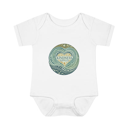 Kindness Ripples Infant Baby Bodysuit - Cute Baby Clothes for Newborns