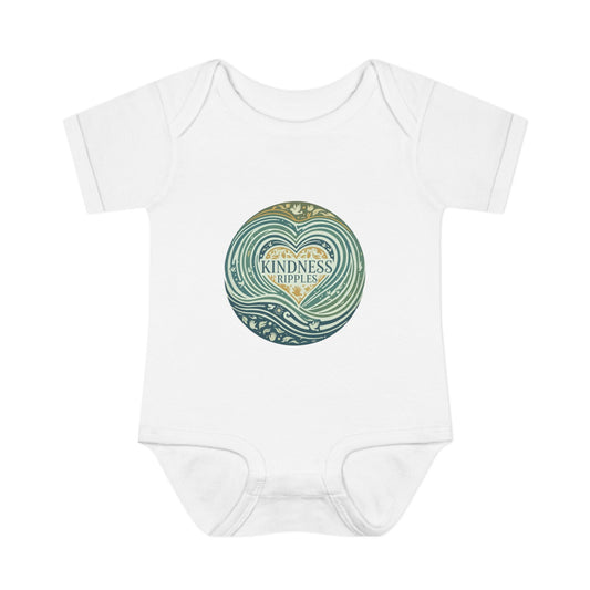 Kindness Ripples Infant Baby Bodysuit - Cute Baby Clothes for Newborns