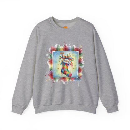Hopeful Holiday Crewneck Sweatshirt