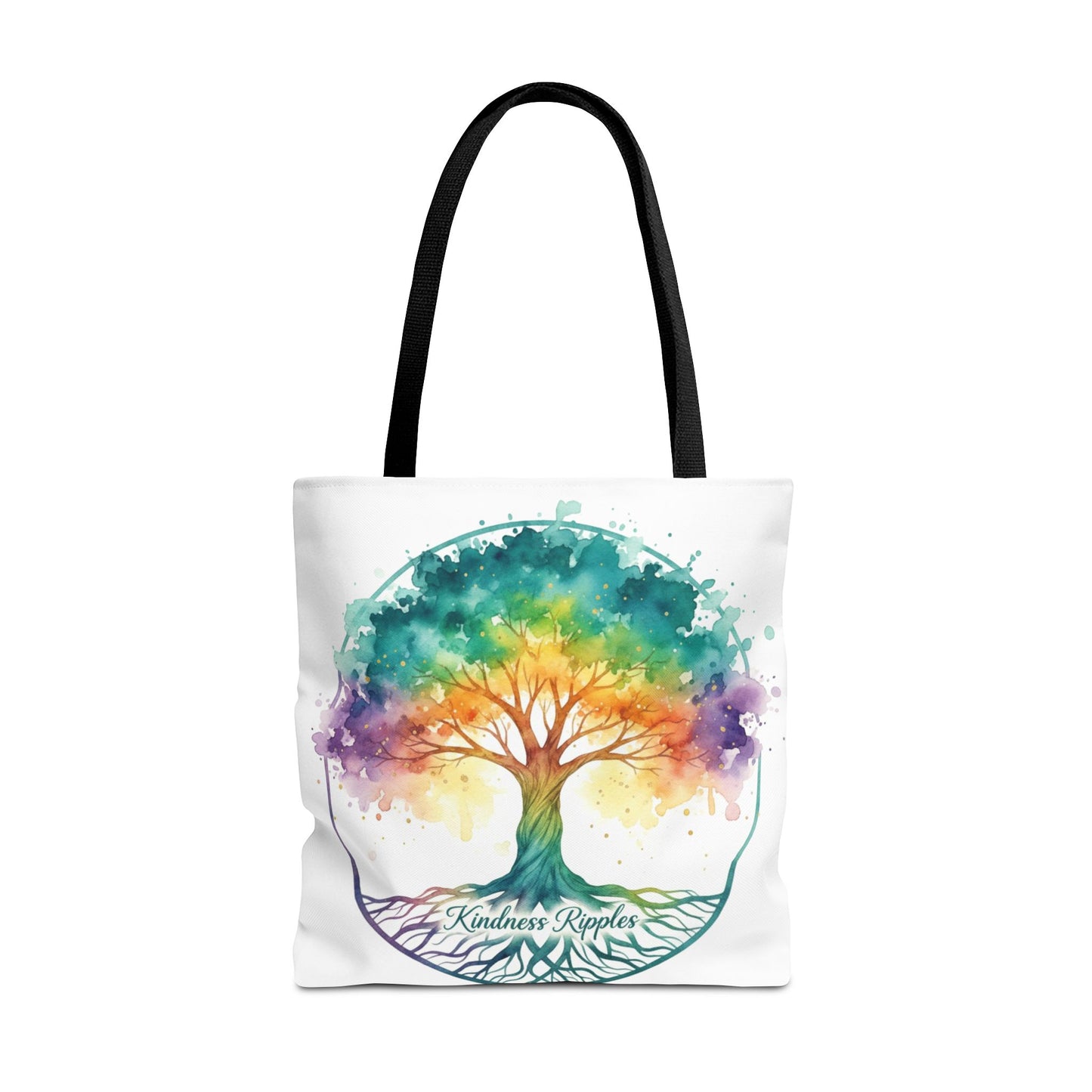Colorful Kindness Tree Tote Bag