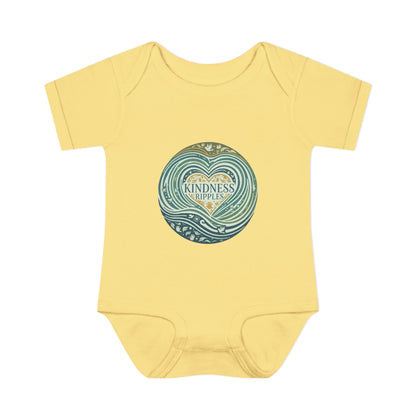 Kindness Ripples Infant Baby Bodysuit - Cute Baby Clothes for Newborns