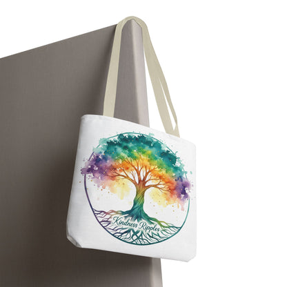 Colorful Kindness Tree Tote Bag
