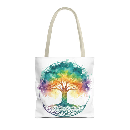 Colorful Kindness Tree Tote Bag