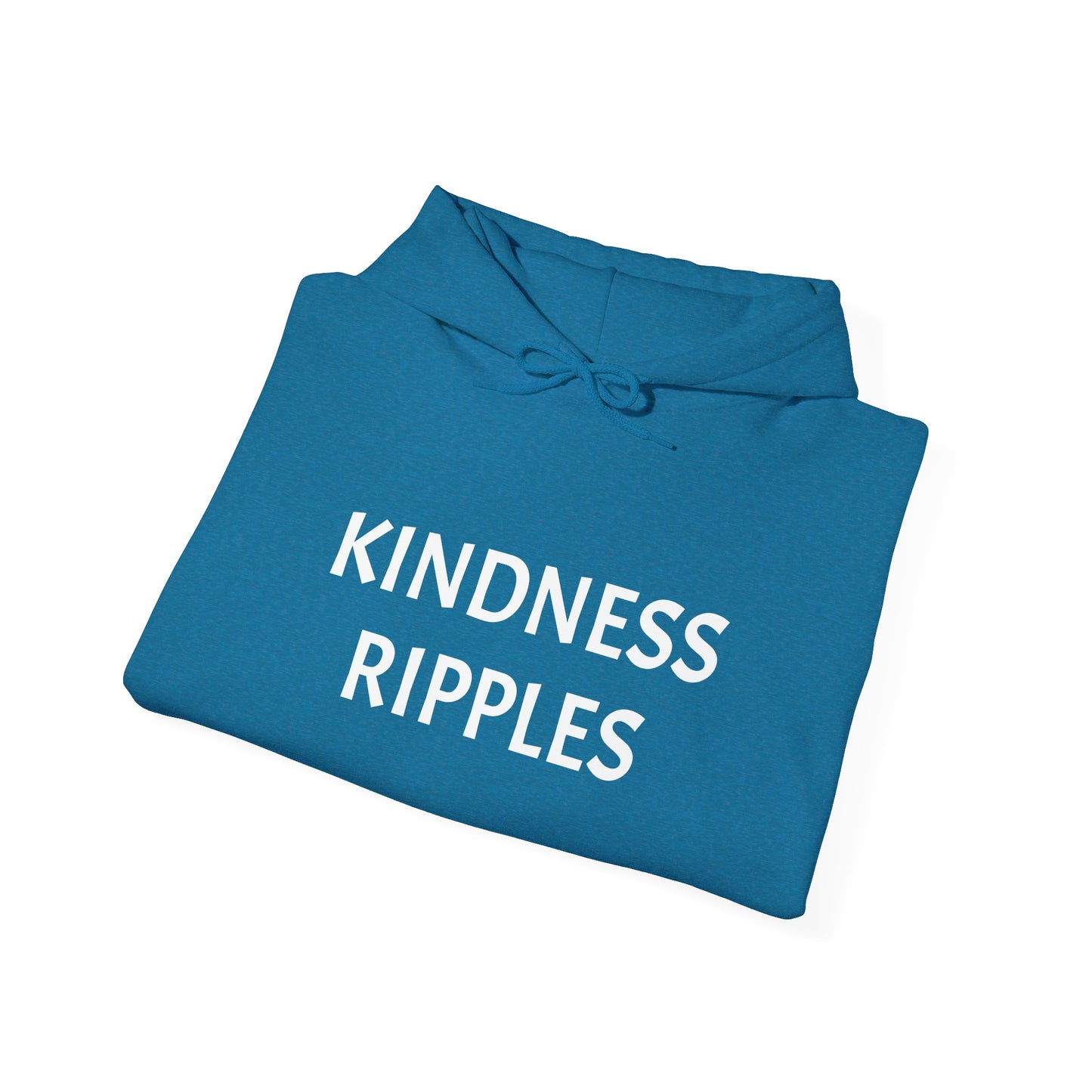Kindness Ripples Unisex Heavy Blend Hooded Sweatshirt - Cozy and Inspiring Gift