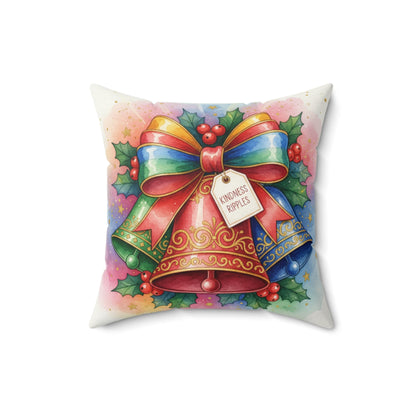 Christmas Bells Decorative Pillow