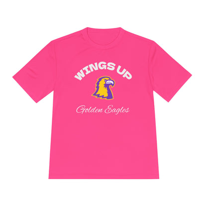 Wings Up Golden Eagles Moisture-Wicking Tee