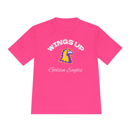 Wings Up Golden Eagles Moisture-Wicking Tee