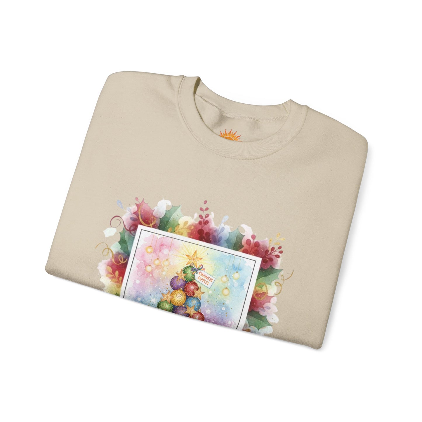 “Festive Ornaments” Unisex Crewneck Sweatshirt - Cozy Holiday Vibes