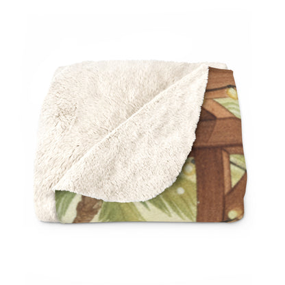 Sherpa Fleece Blanket - Fun Loving Doodle Design
