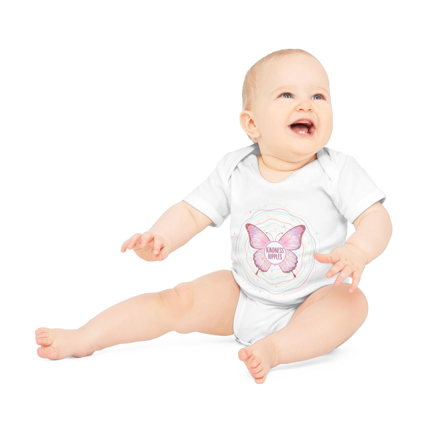 Butterfly Baby Organic Bodysuit - Adorable & Eco-Friendly Infant Wear