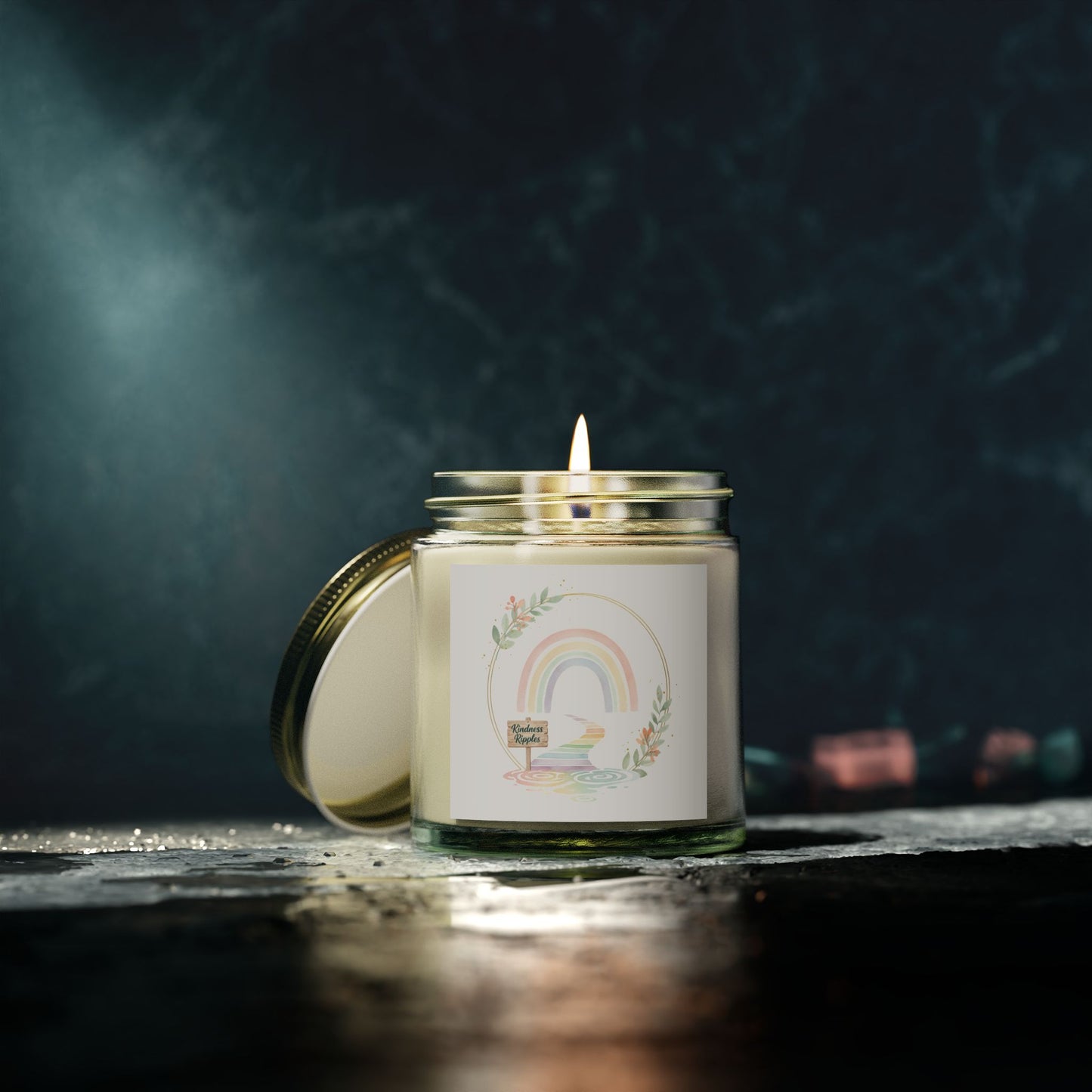 Scented Candles, Coconut Wax (4oz) - Kindness Collection