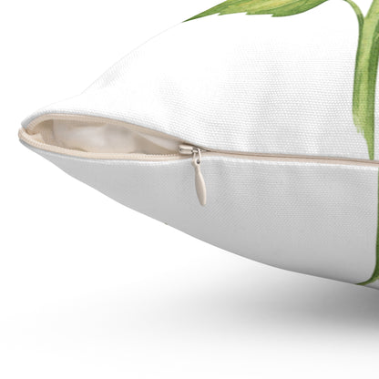 Sunflower Solo Design Square Pillow