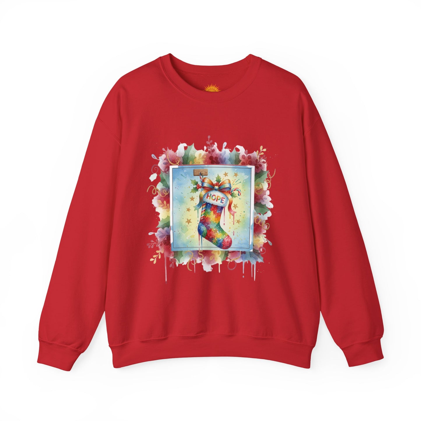 Hopeful Holiday Crewneck Sweatshirt