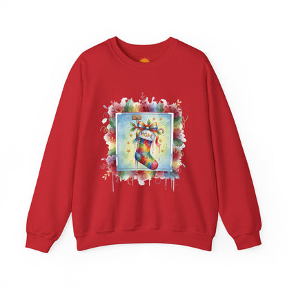 Hopeful Holiday Crewneck Sweatshirt