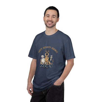 Safety Security Serenity T-Shirt — Dog Pack Graphic Tee