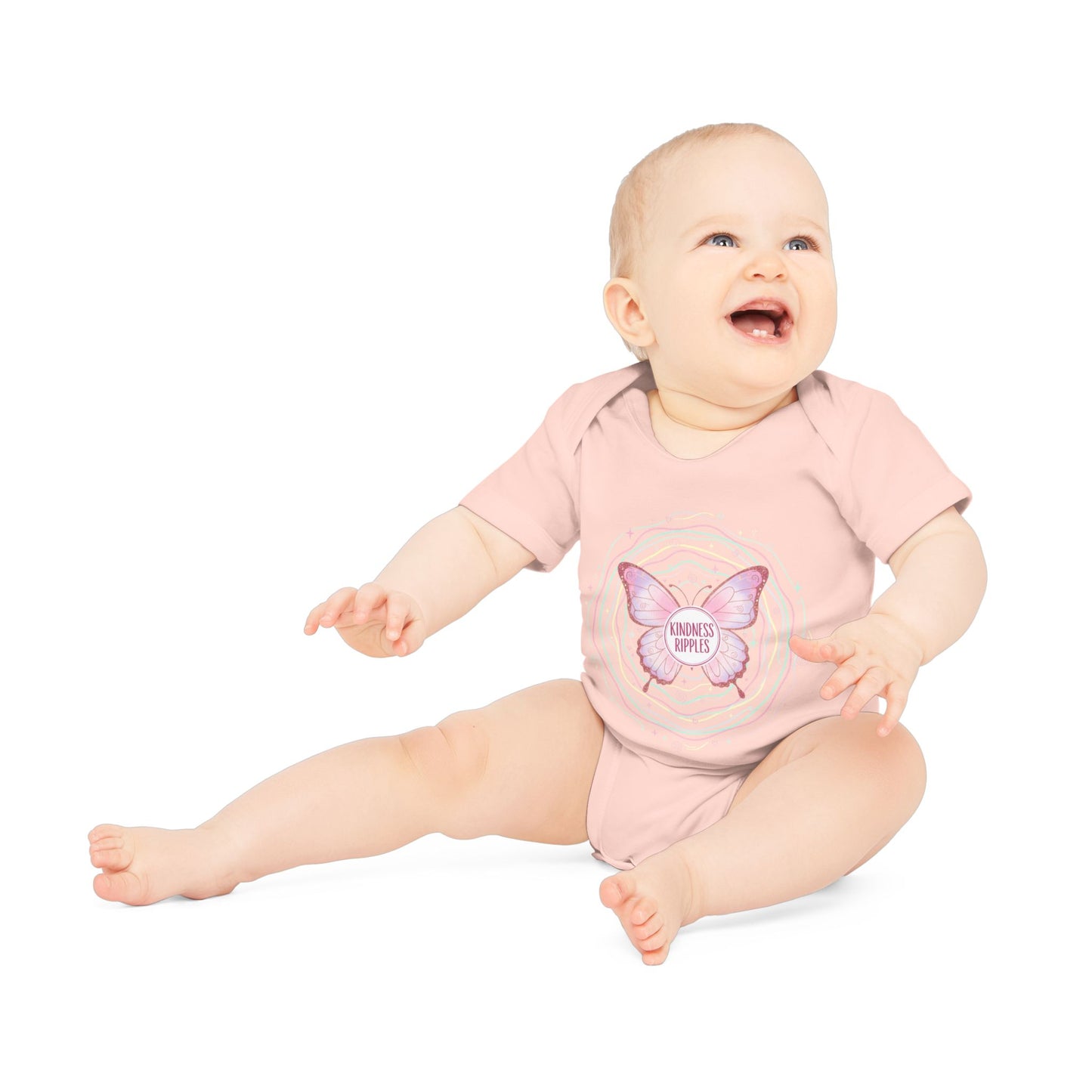 Butterfly Baby Organic Bodysuit - Adorable & Eco-Friendly Infant Wear