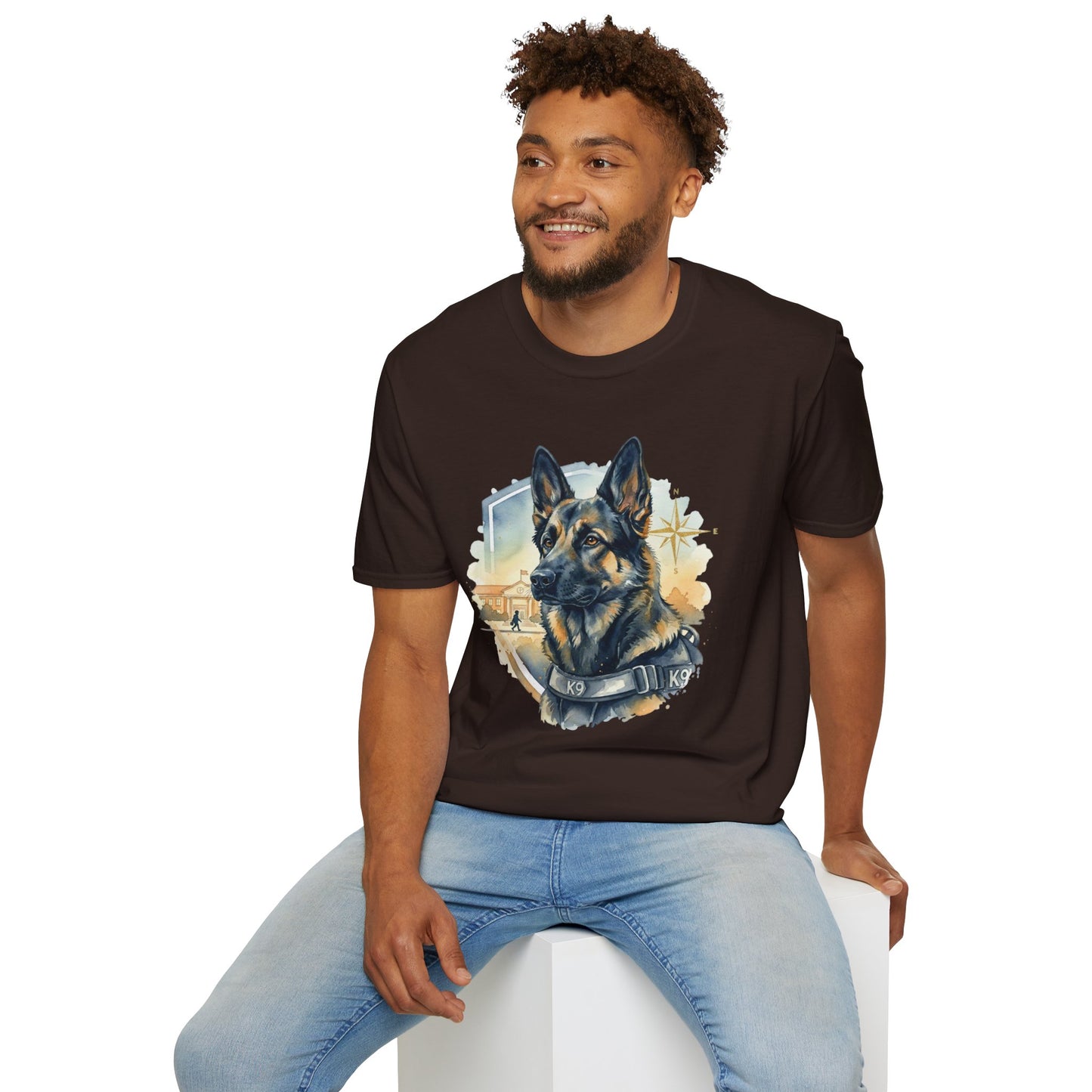 K9 German Shepherd Tribute T‑Shirt – Police Dog Memorial Tee - The Protector