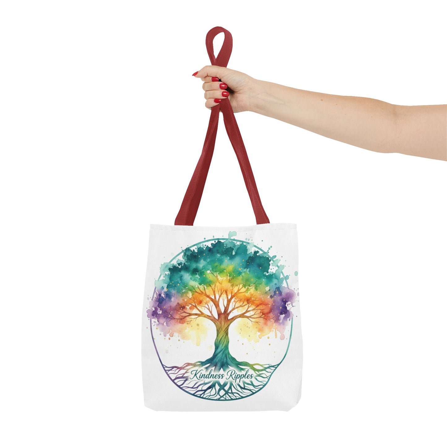 Colorful Kindness Tree Tote Bag