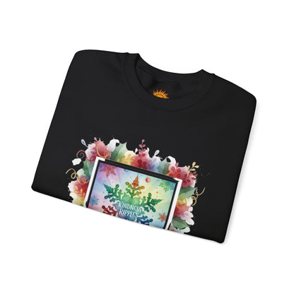 Rainbow Snowflake Kindness Crewneck Sweatshirt
