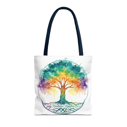Colorful Kindness Tree Tote Bag