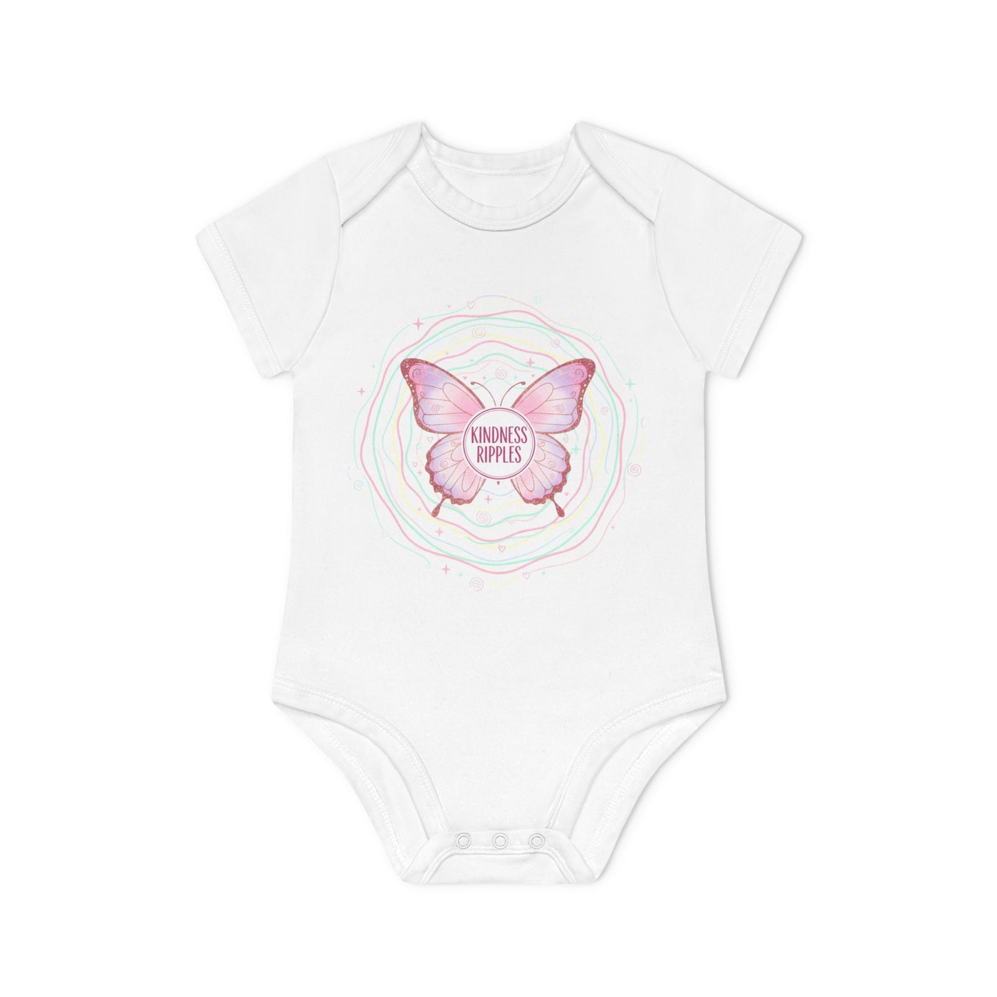 Butterfly Baby Organic Bodysuit - Adorable & Eco-Friendly Infant Wear