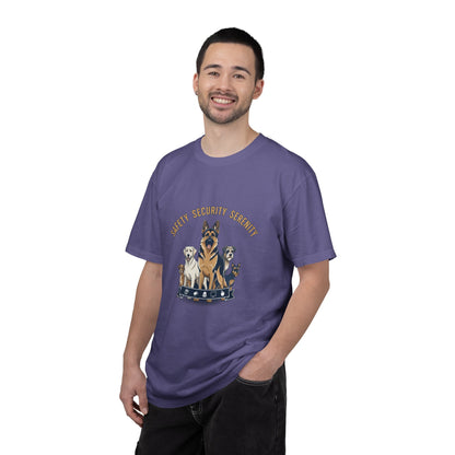 Safety Security Serenity T-Shirt — Dog Pack Graphic Tee