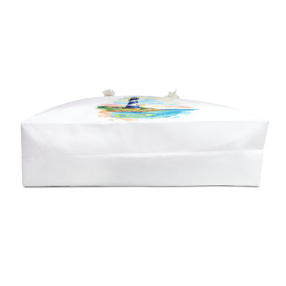 Coastal Lighthouse Weekender Bag – Perfect for Travel and Beach Days