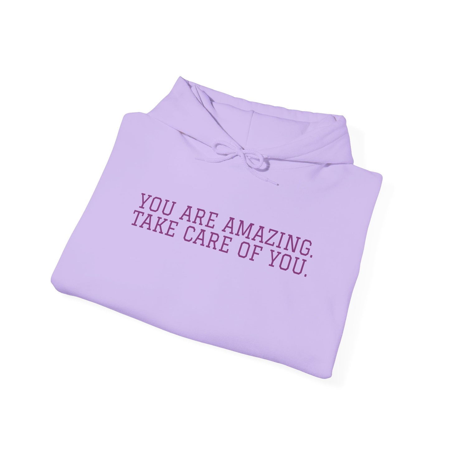 You Are Amazing Hoodie — Positive Message Dolly Sun Graphic Sweatshirt