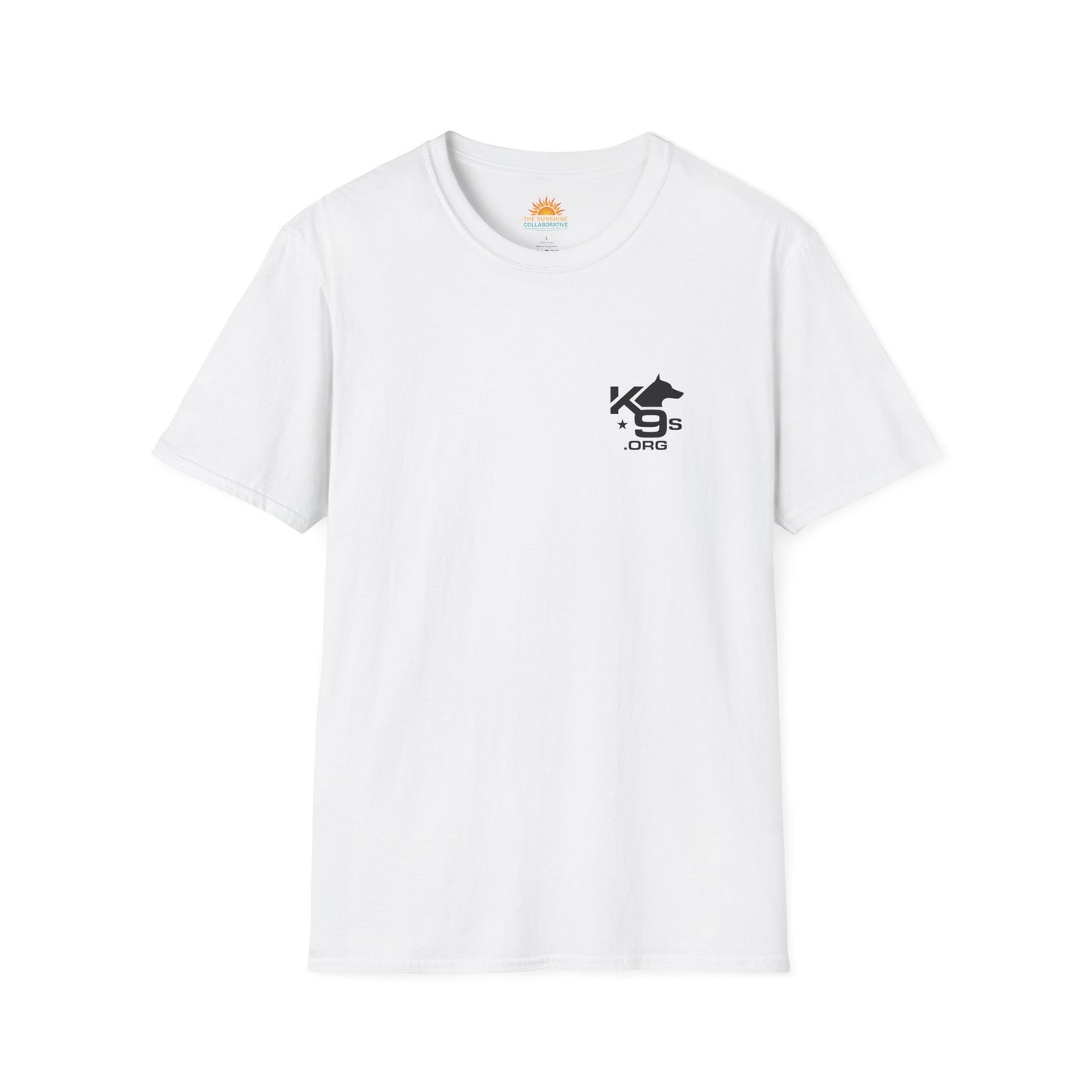 K9s.org Unisex T-Shirt with K9s4KIDs Logo Fundraiser Design