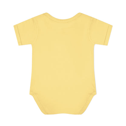 Sunshine Infant Bodysuit - "Mindfulness Ripple" Design for Newborns