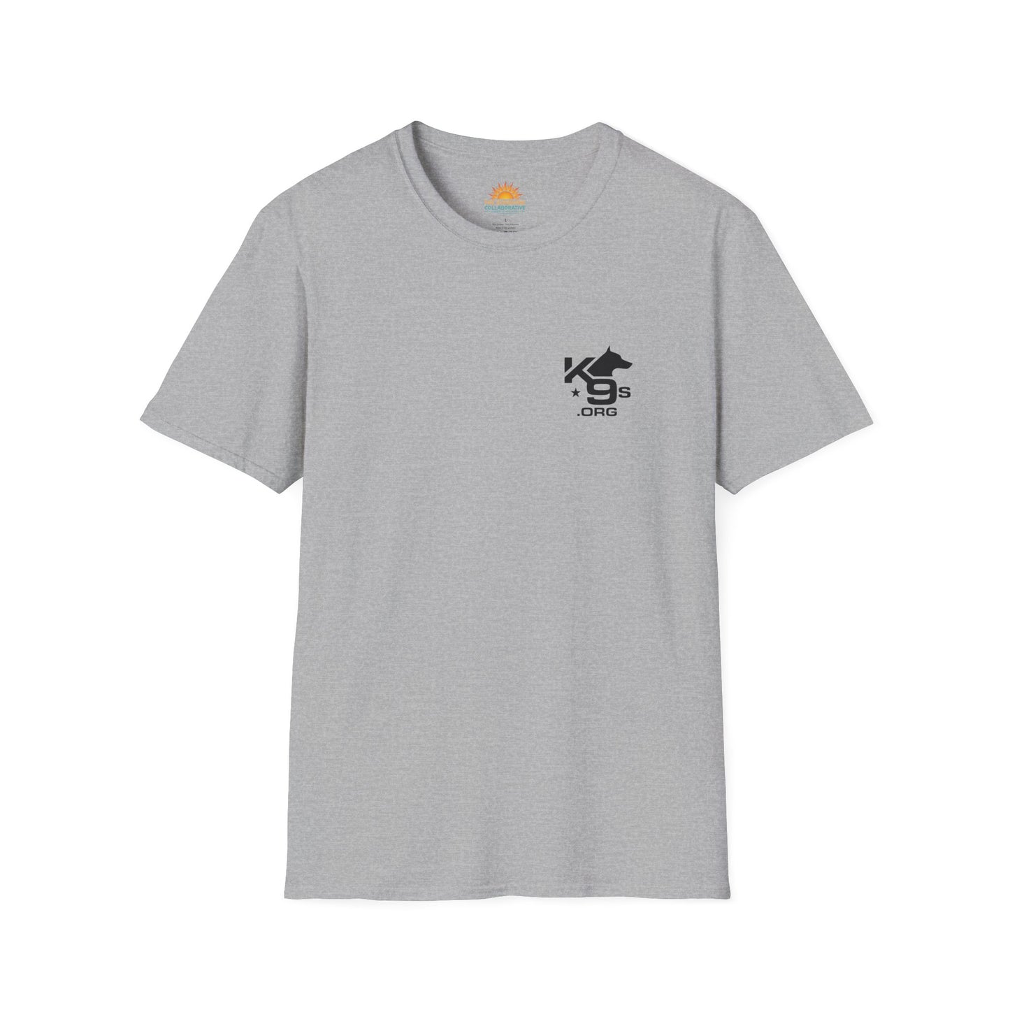 K9s.org Unisex T-Shirt with K9s4KIDs Logo Fundraiser Design