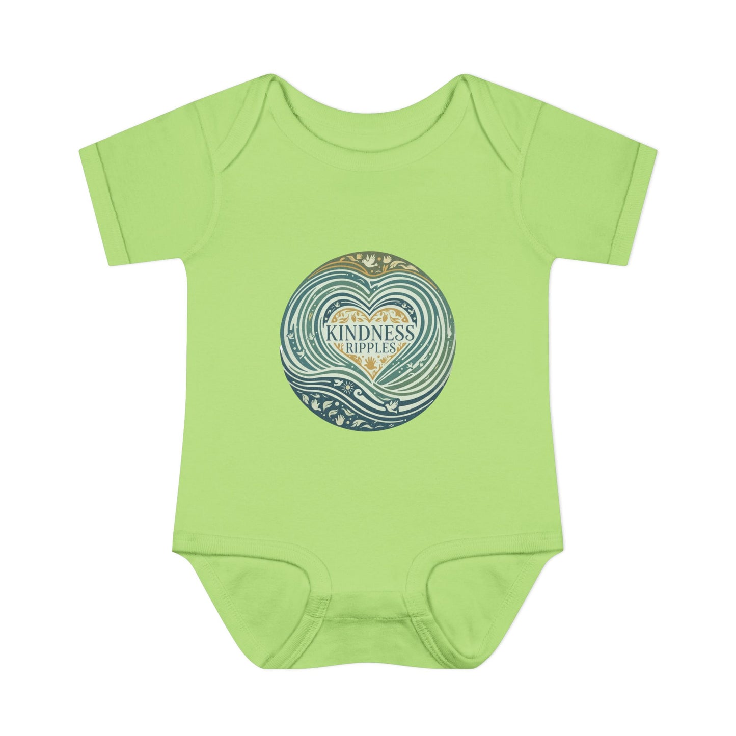 Kindness Ripples Infant Baby Bodysuit - Cute Baby Clothes for Newborns