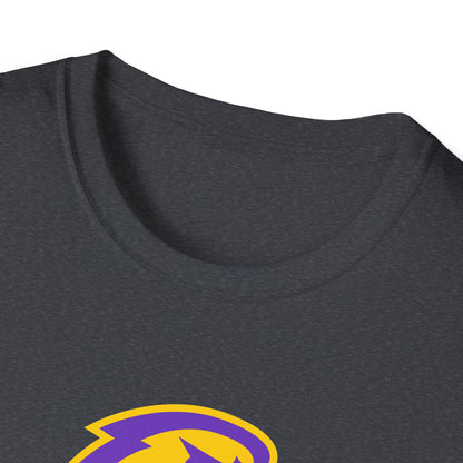 Eagle Football Team T-Shirt — Purple & Gold Mascot Tee