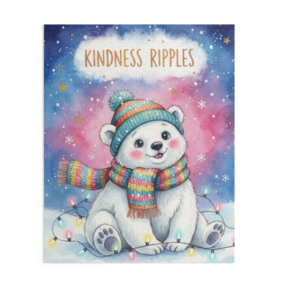 Polar Bear Kindness Puzzle - 120/252/500 Pieces
