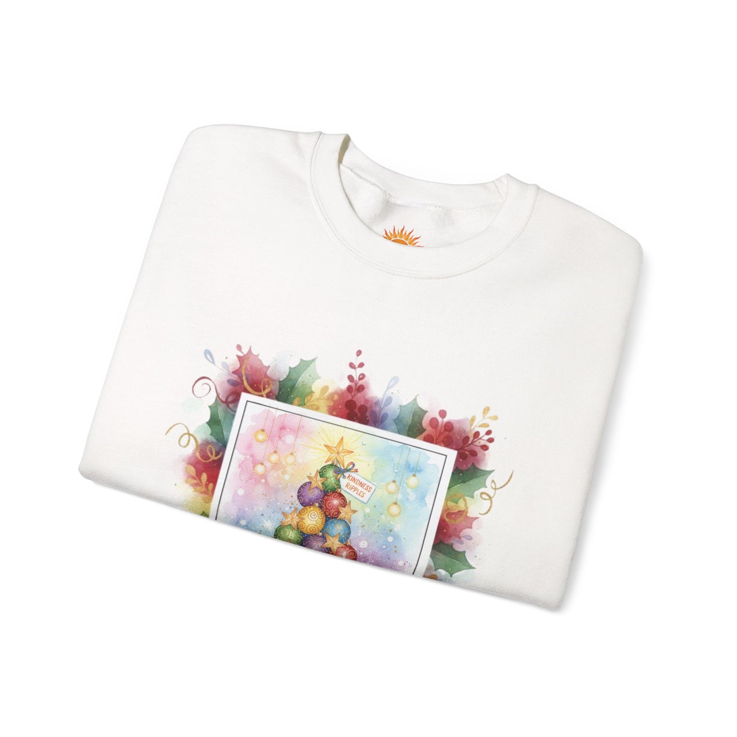 “Festive Ornaments” Unisex Crewneck Sweatshirt - Cozy Holiday Vibes