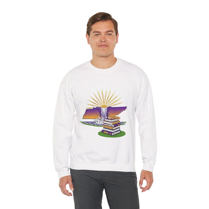 STUDENTS - Crewneck Sweatshirt Waterfall Capital Cookeville TN TN Tech Students Wellness- TAKE CARE OF YOU