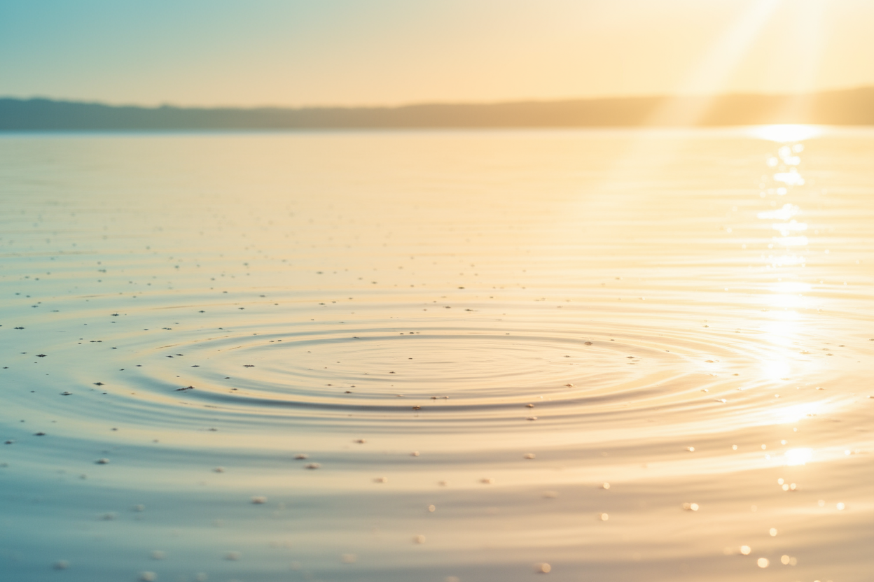 Sunshine and Kindness Ripples (often represented as a water ripple effect